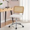 product-fancy-69dd7d01-bbb0-4f48-a8d5-0260dd4d2dae Swivel Upholstery Adjustable Height Home Office Chair, Ergonomic Armless Chairs