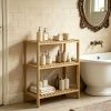 product-fancy-69ed4e2a-d0c6-4898-a4f4-0064f6638b34 Ladder Shelf, 3-Tier Shelf Stand, Display with Wide Storage Display Stand, Multifunction Standing Organizer Shelf for Home Office And Kitchen