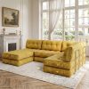 product-fancy-6a596db4-fd8a-4cee-aecf-7df487b876b8 Cloud-Like Chenille Sofa, 300Cm/118.1" Long, 174Cm/68.5" Wide, 84Cm/33" High, 1400Lbs Load Capacity, Ultra Soft & Durable, Pet Friendly, Easy Clean, with Side Storage Pocket & Easy Pull Handle Luxury Lounge Couch for Living Room