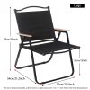 product-fancy-6aa39c5e-745d-43f1-986b-670652dbc228 Kermit Chair - Thickened Steel Pipe, Anti-Slip Mat at The Bottom for Stability, 600D Oxford Cloth for Sturdiness And Wear Resistance, Foldable for Easy Carrying, Very Suitable for Camping, Tailgate Parties, Bonfires, Terraces