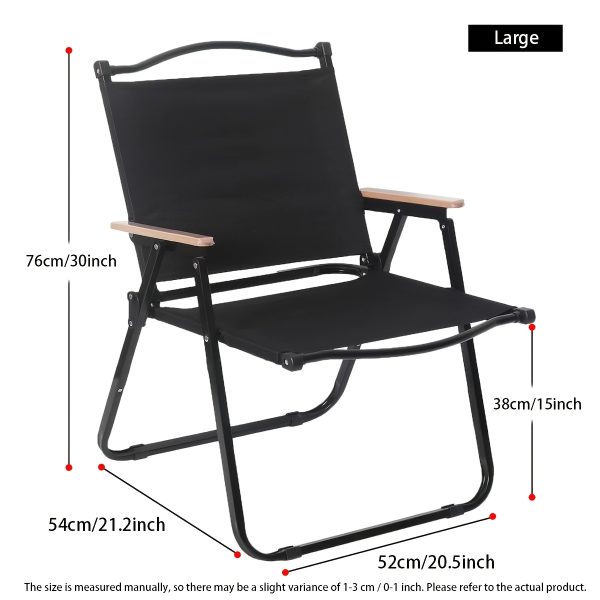 product-fancy-6aa39c5e-745d-43f1-986b-670652dbc228 Kermit Chair - Thickened Steel Pipe, Anti-Slip Mat at The Bottom for Stability, 600D Oxford Cloth for Sturdiness And Wear Resistance, Foldable for Easy Carrying, Very Suitable for Camping, Tailgate Parties, Bonfires, Terraces