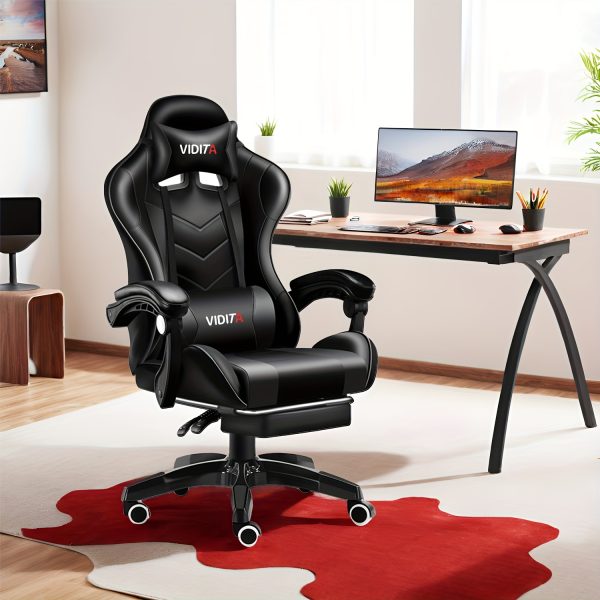 product-fancy-6b0f8c3a-c374-4cb4-b06a-5542ce5e4275 Gaming Chair, Adult Gamer Chair Ergonomic Computer Chair for Teens, Racing Style PC Office Chair with Lumbar Support