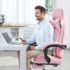 product-fancy-6c0b0c88-4375-40b5-b472-f06ada555d7f Ergonomic Gaming Chair | High Back, Flip-up Armrest, Wheeled, Height Adjustable 360°-Swivel, Sponge Filled, Solid Back Style, Synthetic Faux Leather, Lumbar Support, Manual Recliner, Wipe Clean - ANTONIA