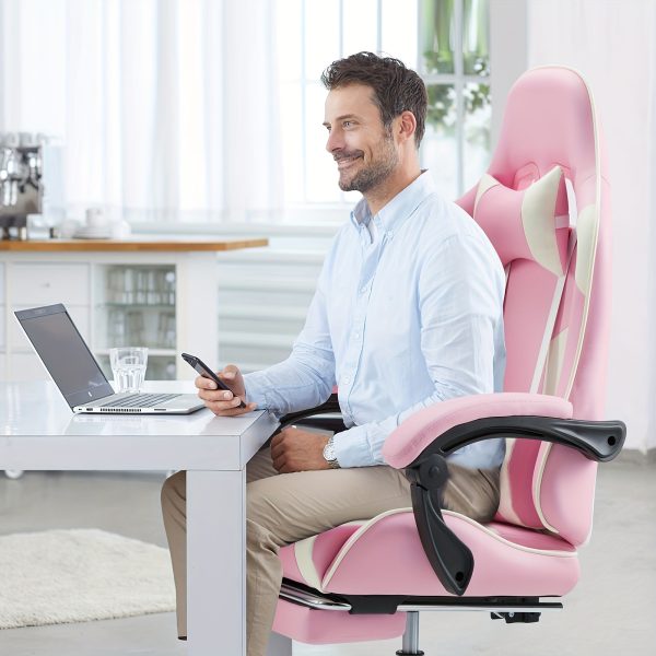 product-fancy-6c0b0c88-4375-40b5-b472-f06ada555d7f Ergonomic Gaming Chair | High Back, Flip-up Armrest, Wheeled, Height Adjustable 360°-Swivel, Sponge Filled, Solid Back Style, Synthetic Faux Leather, Lumbar Support, Manual Recliner, Wipe Clean - ANTONIA