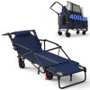 [Heavy Duty Folding Wagon] LEVELEVE Heavy Duty Folding Wagon-2-in-1 Collapsible Cart 400lb, 650lb Capacity All-Terrain Wheels W/Brakes And ASide Pockets