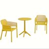 product-fancy-715ad0d4-2356-462c-aa86-1fa1f3c6c6bd 3pcs Plastic Arm Chair Bistro GRS Premium Ocean Plastic, Garden Chat Set Bistro