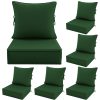 product-fancy-71d5e28e-fb8f-438b-9241-50379541d7ea Outdoor Cushion Set of 1pc/2pcs/4pcs/6pcs - Thick 35D High-Density Foam Cushions Measuring 24*24*6.5 Inches, Featuring Quick Rebound, High Durability, And Easy Cleaning, Suitable for Outdoor Furniture Like Sofas And Patio Chairs