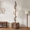product-fancy-7275f735-211a-4222-a90e-4c2741095bde Solid Wood Coat Rack Stand Hanging Clothes Rack with Storage Basket Storage Function Home Decor Free Shipping