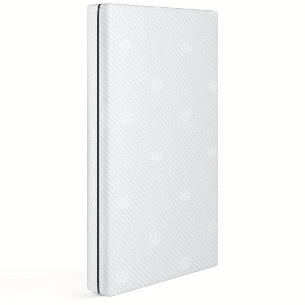 product-fancy-7363f4cd-57eb-4b4d-8aa5-b7e835040db4 52" X 27.5" X 6/5.5" Cozy Baby Crib Mattress, Washable Zippered Protective Cover Included - Safe for Newborns & Growing Toddlers, Fits Standard Cribs And Toddler Beds