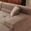 product-fancy-74a01fd7-f9c8-4174-bf06-2e8287433722 120"Modern Minimalist Chenille Modular Sectional Sofa, Oversized 8-Seater Sleeper Sofa With Movable Ottoman, Thick Cushions, Upholstered Couch For Living Room, Bedroom, Office, Apartment