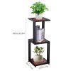 product-fancy-75916ab2-a18d-49ee-8f02-580fba20cccc 3-Tier Nightstand, Industrial Bedside Table with Open Storage Shelves, Wood Top Metal Frame End Table, Space-Saving Side Table for Small Spaces, Living Room, Bedroom, Ideal for Lamp, Books, Plants