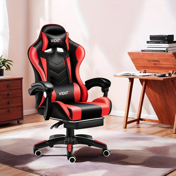 product-fancy-76386490-9fc0-4981-9b48-a3102d6e8c50 Gaming Chair, Adult Gamer Chair Ergonomic Computer Chair for Teens, Racing Style PC Office Chair with Lumbar Support