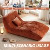 product-fancy-7683400c-4734-46a0-9d5a-64c0a6020e24 Single Sofa Seat, Yoga Sofa, Leisure Sofa, Armless Platform Sofa, Simple Lazy Sofa, Floor Standing Sofa Seat, Indoor Reading And Leisure Integrated Compression Sponge Sofa, No Assembly Required, Suitable for Living Rooms, Bedrooms And Offices
