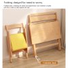 product-fancy-7764a776-5f75-44d1-aff4-6dc58f1d543c Foldable Solid Wood Computer Desk Suitable for Home, Small Space Desk with Bedside Writing Table, Foldable Study Desk for Dorm, Apartment, Bedside Writing Table, Wood, Compact Foldable Furniture for & Students