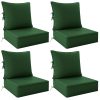 product-fancy-778ebda5-951c-4833-b8cb-03411b6938e3 Outdoor Cushion Set of 1pc/2pcs/4pcs/6pcs - Thick 35D High-Density Foam Cushions Measuring 24*24*6.5 Inches, Featuring Quick Rebound, High Durability, And Easy Cleaning, Suitable for Outdoor Furniture Like Sofas And Patio Chairs