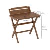 product-fancy-786bb046-869c-410d-9718-12fee87c0b69 Foldable Solid Wood Computer Desk Suitable for Home, Small Space Desk with Bedside Writing Table, Foldable Study Desk for Dorm, Apartment, Bedside Writing Table, Wood, Compact Foldable Furniture for & Students