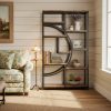 product-fancy-7947472d-7af7-4bfb-a140-8eb500bb920c 5-Tier Freestanding Tall Bookshelf Bookcase, Industrial Etagere Bookshelves Display Shelf Storage Organizer with 9-Open Storage Shelf for Home Office, Living Room