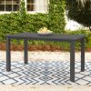 product-fancy-7950f35c-9d76-4e39-ad10-466144a39e11 HDPS Outdoor Dining Table, Weather-Resistant Rectangle Patio Dining Table, 500 LBS Weight Capacity, Outdoor Patio Table for Outside Indoor, Lawn, Garden, And Backyard