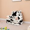 product-fancy-79ccd4d8-86a6-4fb7-8efb-5ffaef057551 Kids Chair Plush with Removable Cover, Kids Sofa to Lounger, Kids Couch for Kids Over 18 Months, Toddler Recliners for Kids (Cow)