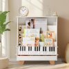 product-fancy-7b3a5c3d-42b2-4b15-a3d3-9fb012456714 ROBOTIME White 4-storey Children's Bookshelf, Wooden Children's Bookshelf Front And Rear Storage - Suitable for Preschool Bookshelves In Classrooms, Game Rooms, And Daycare Centers