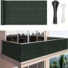 product-fancy-7c88dadf-7088-42f1-9f94-a3467a852e35 3*16ft, Balcony Privacy Screen Fence Cover Net, Fencing Mesh Shade Net, Windproof Sun Shade, Outdoor Protection Fencing Net, Balcony Mesh Net for Patio, Fence, Backyard, Porch(Black Brown Green Gray Sand White Blue)