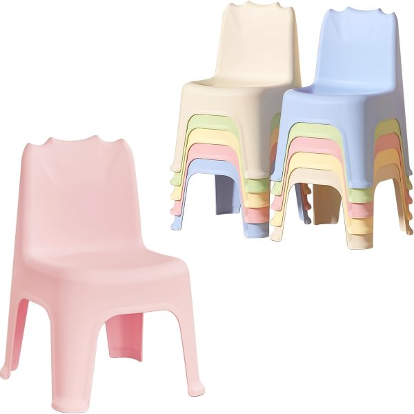 product-fancy-7caa4a9f-2c39-472a-ac89-ff2961edd3fa 5/10 Pack Stackable Classroom Stools, 18.8" Height Colorful Nesting Plastic Stool, Portable Backless Chairs Flexible Seating for Classroom, School, Office, Home