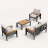 product-fancy-7d187eb4-506d-41a4-a7cc-130c34c57309 Aluminum Outdoor Patio Furniture Set with Upgraded Cushions And Armrests, Perfect for Backyard, Garden And Poolside Relaxation