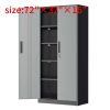 product-fancy-7f21d599-5796-4387-a6b4-001ec9c28867 Lockable Metal Filing Cabinet, Metal Filing Cabinet, Used For Storing Documents And Office Supplies, Equipped With A Door And Shelves, Is A Modern Style Filing Cabinet, Convenient To Use And With A Small Footprint.