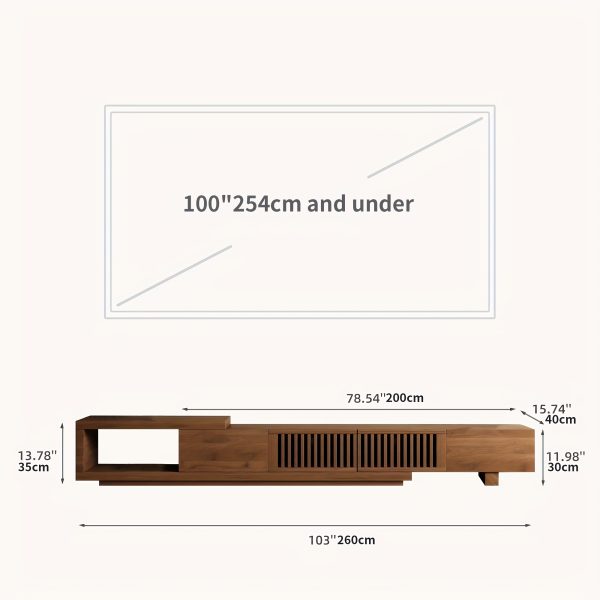 product-fancy-7f3bb667-160f-4983-ac44-b21d03fac8d8 Mid-Century Modern Extendable TV Stand, 78" to 103", Space-Saving, Multi-Functional Storage, for Living Room Or Apartment