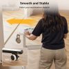 product-fancy-80a15241-af94-4f0f-871e-abf4a2b055fc Wheeled Mobile Standing Desk, Pneumatically Adjustable Height Desk for Walking, Rolling Computer Workstation for Home Office