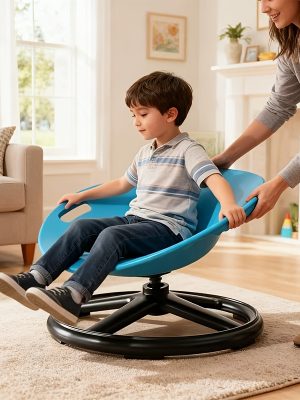 Autism Spinning Chair| Back To School Supplies, With Anti-slip Metal Base, Training And Rehabilitation Equipment, Suitable For Training Centers, Home, Balance And Concentration Improvement, Exercise Chair Christmas Gift/Christmas Surprise