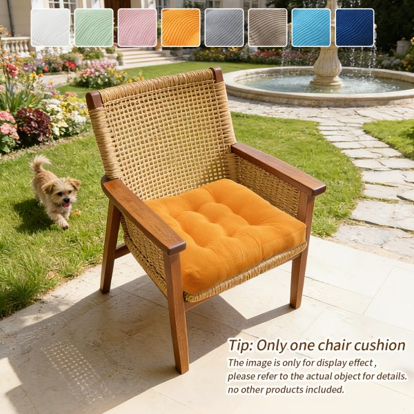 product-fancy-83f4650b-cc8c-4572-a087-cbfe920d186a Cushion for Outdoor Courtyard Crafted from Corduroy Fabric