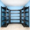 product-fancy-86c301d2-2ef0-4660-9ff0-41c5e9a2ec00 5-Tier Heavy-Duty Adjustable Kitchen Storage Shelf with Modular Shelving System & -Standing Suitable for Kitchen Organizers, Garage Tools, Microwave Stand, Baker's Rack, Utility Shelves - Assembly, Space-Saving Unit