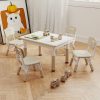 product-fancy-87a837fa-6ddb-4090-9207-209ce2865a99 Adjustable Table And 4 Chairs, 23.6" Graffiti Desk