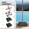 product-fancy-87c54a18-d711-478c-93c7-600c3f72985e 15ft Double Sided Patio Umbrella With 36 Solar LED Lights, 8Hr Auto-Illumination, Commercial-Grade Wind-Resistant Steel Frame & Premium Polyester Fabric, Outdoor Oversized Market Table Umbrella - 12 Heavy Duty Ribs (Base Included)