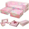 product-fancy-87c7f3d5-cc7b-48d7-bf1f-5ec006b5df9f Modular Sofa with Glow-in-the-Dark Foam Cushions & Removable Cover - Soft, Comfortable, Easy-Clean Design, No Assembly Required, Perfect for Home, Playroom, or Living Room Decor, Modular Furniture | Modern Sofa Design | Durable Foam Cushions