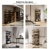 product-fancy-87e420e4-0627-4041-b453-7be2f39b12ad 5-Tier Display Cabinet with Glass Doors, Dimming LED Lights And Motion Sensor, for Collectible Figures, Living Room, Bedroom, Or Office, Metal Frame