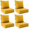 product-fancy-89218e0d-0b77-49a3-a780-fdf11ed8ba82 Outdoor Cushion Set of 1pc/2pcs/4pcs/6pcs - Thick 35D High-Density Foam Cushions Measuring 24*24*6.5 Inches, Featuring Quick Rebound, High Durability, And Easy Cleaning, Suitable for Outdoor Furniture Like Sofas And Patio Chairs