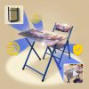 product-fancy-89c2e487-4b63-4ca1-b110-15ed32b8959b Small Classroom Desk And Chair Set Suitable for Students 3-18 Years Old Youngsters's Study Table Primary School Students Writing Homework Book Table Foldable Home School Desk And Chair Set