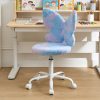 product-fancy-8a0b3136-8498-42d7-a108-1186656fc539 Girls Desk Chair - Comfy Swivel Kids Desk Chair for Girls Room, Fluffy Butterfly Kids Office Chair for Reading & Vanity