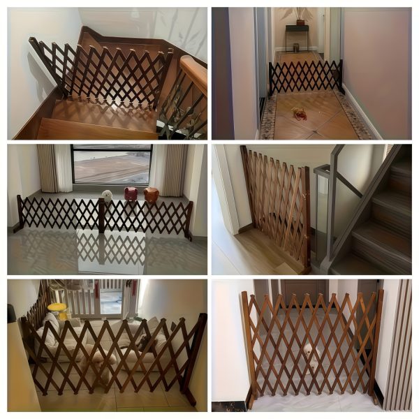 product-fancy-8bd24d0b-5c5d-4746-ab77-334a49bd2a89 1/2pieces Wood Fence Panel Retractable Privacy Screen | Expandable Farmhouse Garden Trellis, Adjustable Height & Width, Sturdy Wood for Yard/Patio/Balcony, Weatherproof, Easy Assembly, Decorative Privacy Barrier, Plant Support, Pet Gate