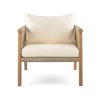 product-fancy-8c24648f-ea14-4e64-a39f-7a687192f5aa 28' Modern Outdoor Woven Lounge Chair with Solid Wood Frame And Comfortable Polyester Cushions, Perfect for Patio, Garden, Or Balcony