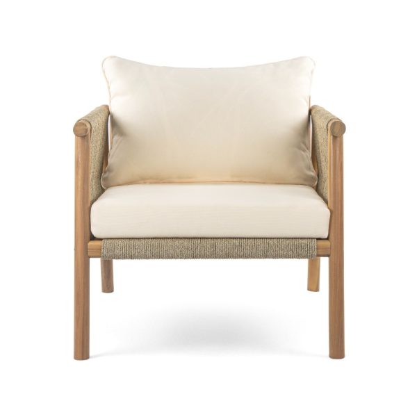 product-fancy-8c24648f-ea14-4e64-a39f-7a687192f5aa 28' Modern Outdoor Woven Lounge Chair with Solid Wood Frame And Comfortable Polyester Cushions, Perfect for Patio, Garden, Or Balcony
