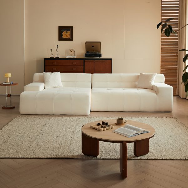 product-fancy-8c4eb6c6-9bd6-4b87-a79f-27a9147c4a17 120"Modern Minimalist Chenille Modular Sectional Sofa, Oversized 8-Seater Sleeper Sofa With Movable Ottoman, Thick Cushions, Upholstered Couch For Living Room, Bedroom, Office, Apartment