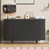 product-fancy-8c7ee531-4952-45f9-b3b5-8d3b5593351b 2 Drawer File Cabinet, fit Legal/Letter/A4 Size, 39.4" Filing Cabinet with 2 Sliding Door Storage for Home Office