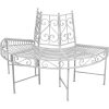 Semi-circular Metal Tree Stools, Semi-circular Garden Stools, Curved Stools, Tree Stools, and Semi-circular Benches Are All Ideal for Gardens and Parks