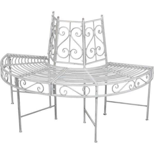 Semi-circular Metal Tree Stools, Semi-circular Garden Stools, Curved Stools, Tree Stools, and Semi-circular Benches Are All Ideal for Gardens and Parks