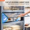 product-fancy-8f6c8ee8-7b18-4209-8544-be1dfe5d18d9 Heavy-Duty Metal Kitchen Cabinet with Transparent Acrylic Doors - Extra Tall Storage Shelf, Large Pantry Organizer for Kitchen, Living Room, Dining - Easy Assembly, No Power Needed (Grey, 57.1"H x 31.5"W x 12.6"D) - Ideal for Small Spaces
