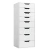 product-fancy-91cd6a5f-72da-4bf3-ac76-8d2c5893b008 8 Drawer File Cabinet | Wood Filing Cabinet Under Desk, Vertical Small Filing Cabinet Fits Letter, Legal, A4 Size, Contemporary Hardwood, Floor Mount, Assembled, For Home Office