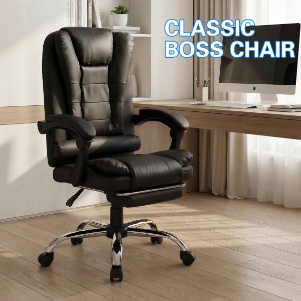 product-fancy-91e45e56-4172-4368-8722-6401caa80942 Boss Office Chair with Massage Unit, Gaming E-Sport Chair, Executive Meeting Room Chair, Lumbar Support Chair, Rotating Chair, Height-Adjustable Chair, Reclining Chair, Ergonomic Chair